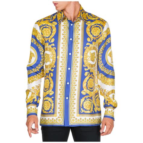 long sleeve versace dress|Versace long sleeves polo shirts.